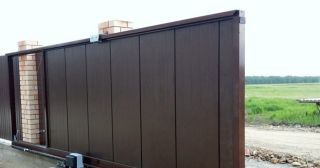 Купить откатные ворота автоматические Усинск, цена от 2808 руб.