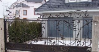 Купить откатные ворота кованые Усинск, цена от 2808 руб.