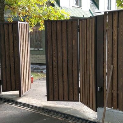Купите и Закажите Ворота Гармошка: Лучшая Цена от 47467 руб, Установка под Ключ и Доставка в Усинске и по Области
